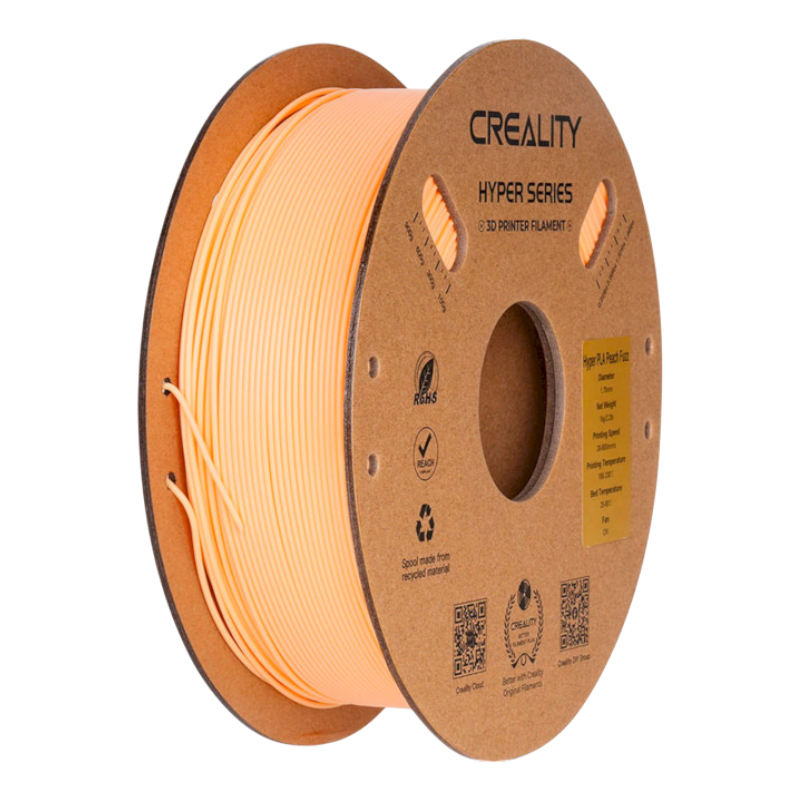 Філамент (пластик) для 3D принтера CREALITY Hyper PLA 1кг, 1.75мм, ніжно персиковий (3301010414)